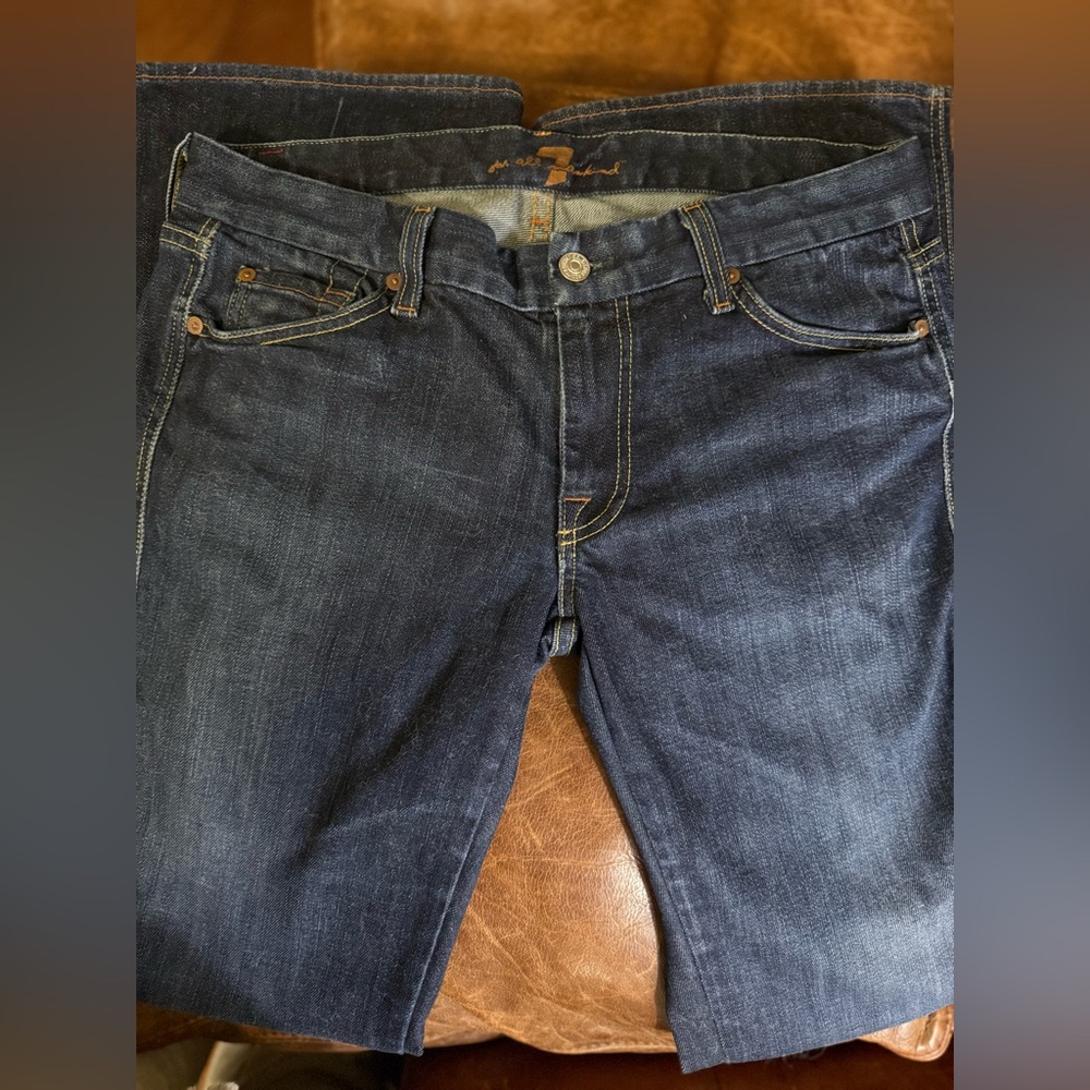 7 For All Mankind Women’s Dark Denim Jeans